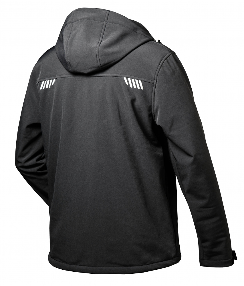 plutos softshell-jacke mit fell plutos softshell-jacke mit fell